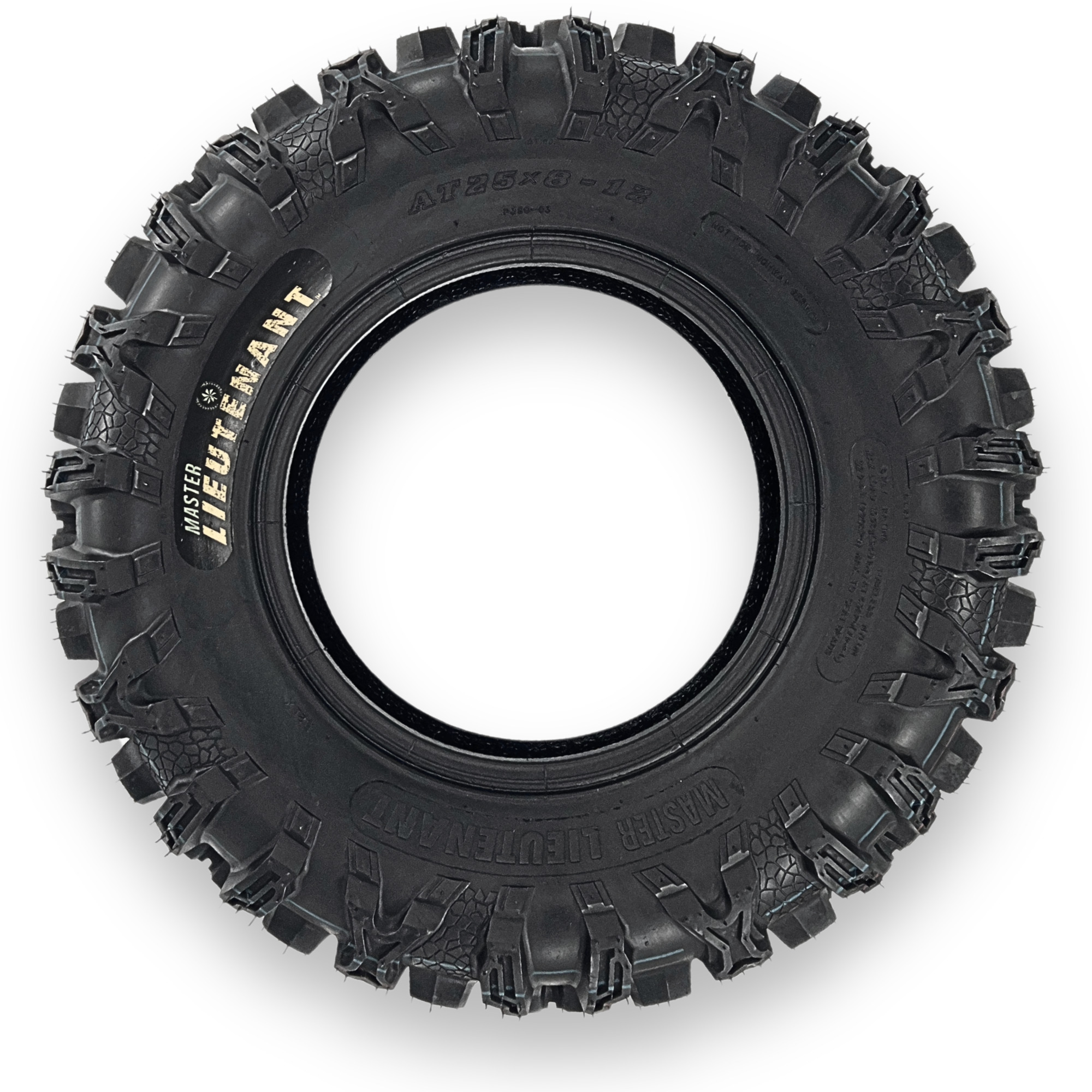 MASTER Lieutenant ATV/UTV Tire, 25 x 8.00-12, Model# 541410